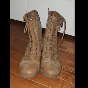 Women's Guess Combat Style Boots